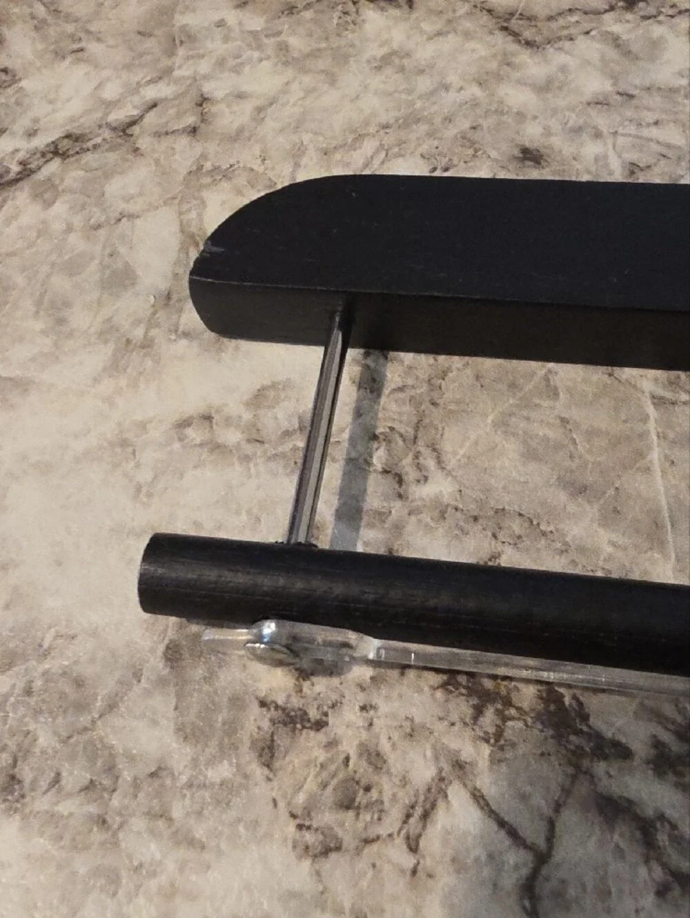 Black Wooden Clamp Hangers
